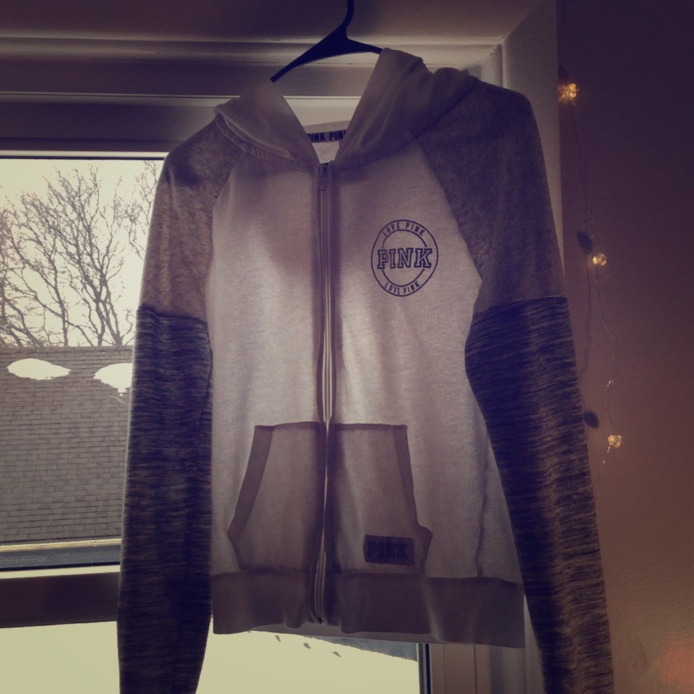 Victoria secret zip-up hoodie